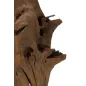 SCULTURA AKAR Z RECYCLINGOWANEGO TEAKU 23x27x64 cm (SZTUKI UNIKATOWE - NIEPOWTARZALNE)